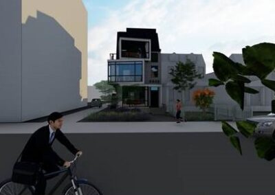 Colorado Ave, DC, Mixed use