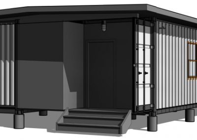 Container House-Brigham Ln, Dallas, TX